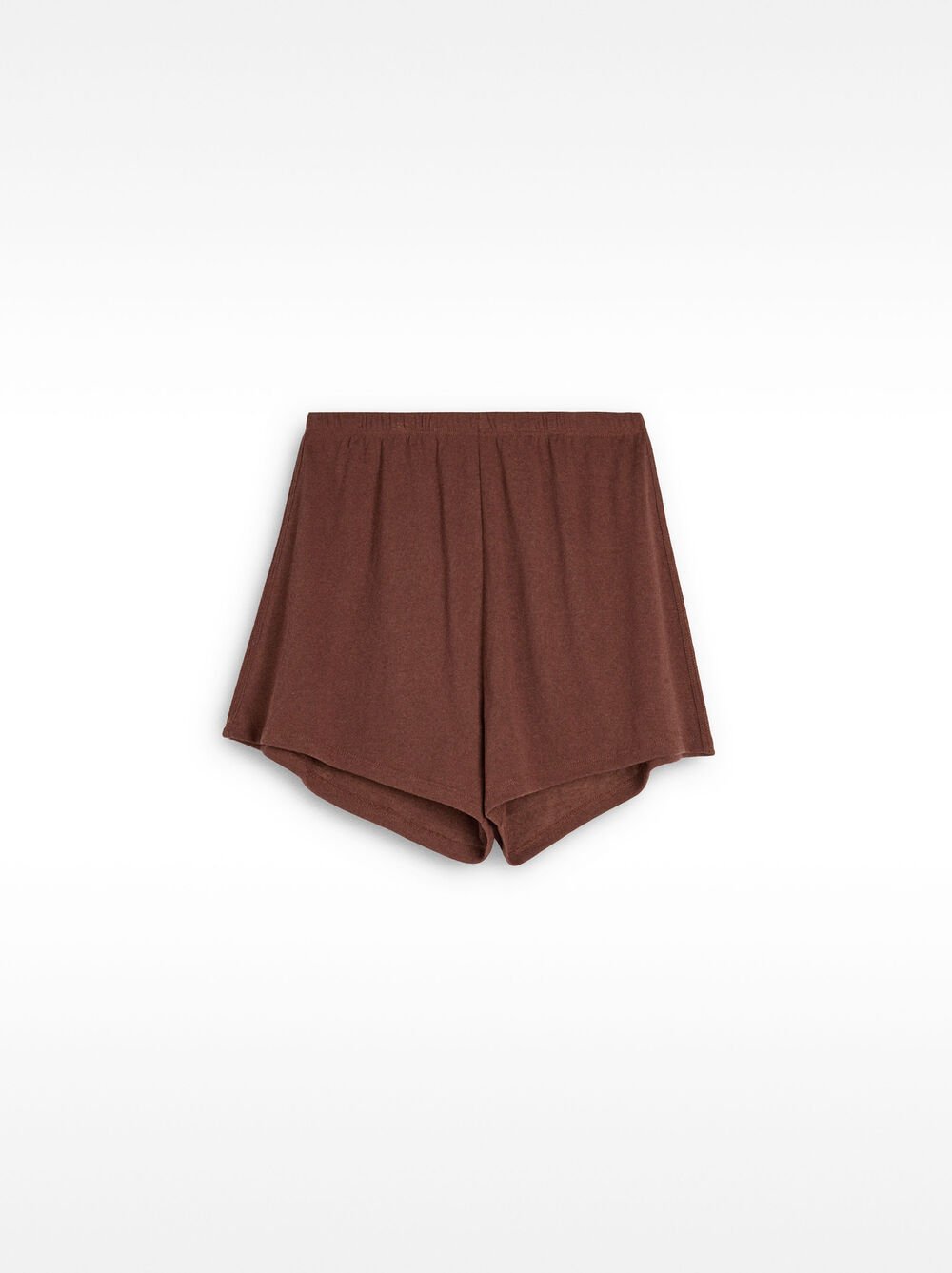 Cotton shorts with elastic waistband