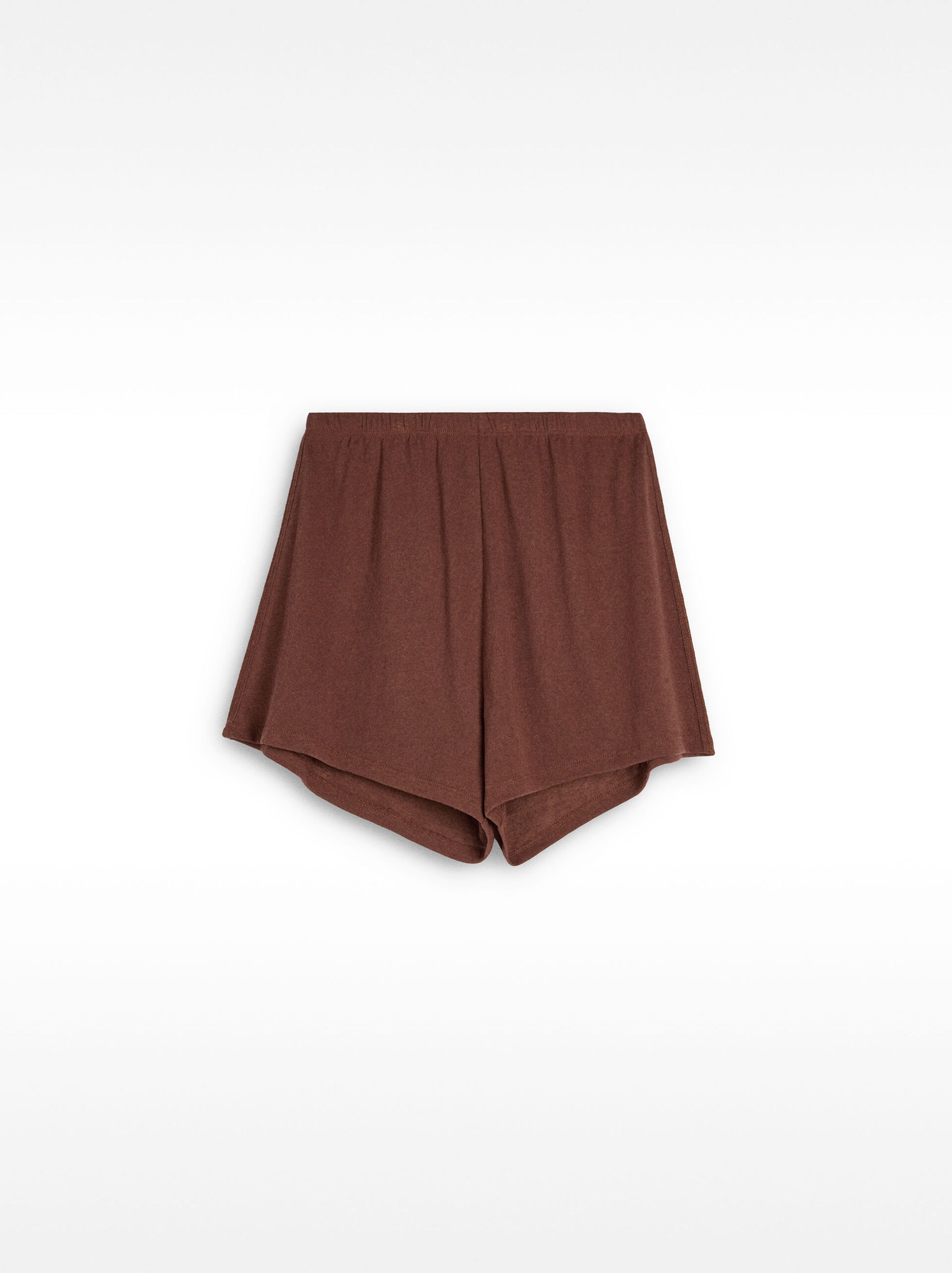 Pantalón corto algodón cintura elástica image number 1.0