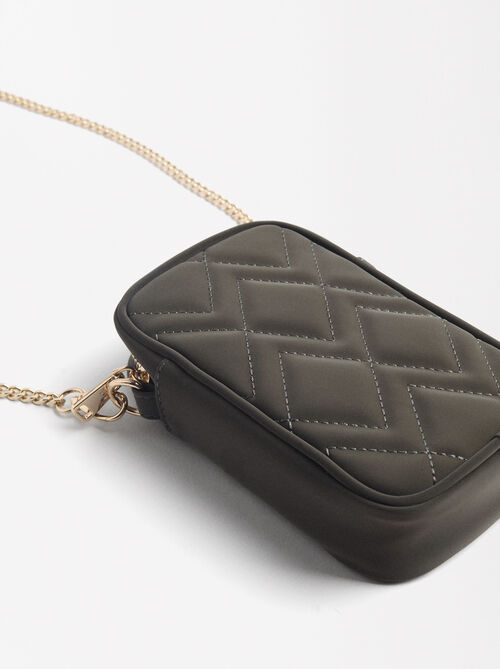 Padded mobile phone bag