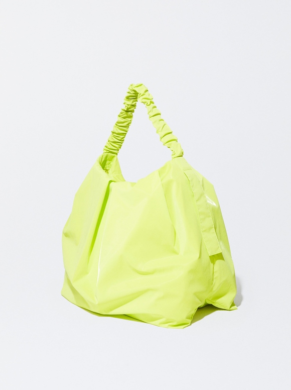 Online Exclusive - Maxi Shoulder Bag, Yellow, hi-res