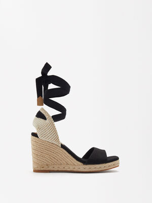 Wedge Sandal Fabric - Online Exclusive