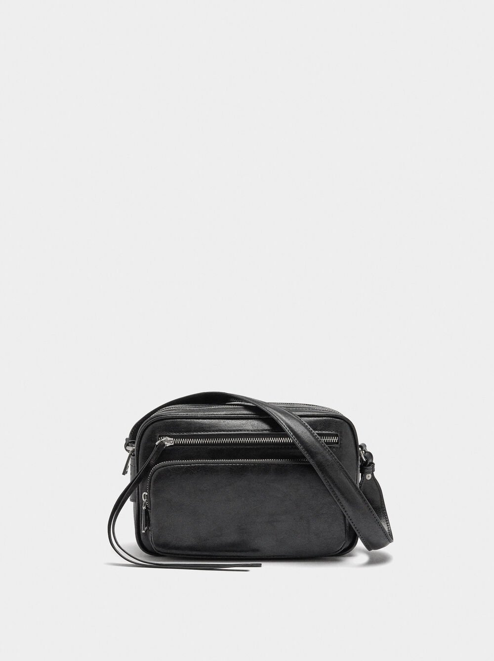 Borsa tracolla in effetto invecchiato
