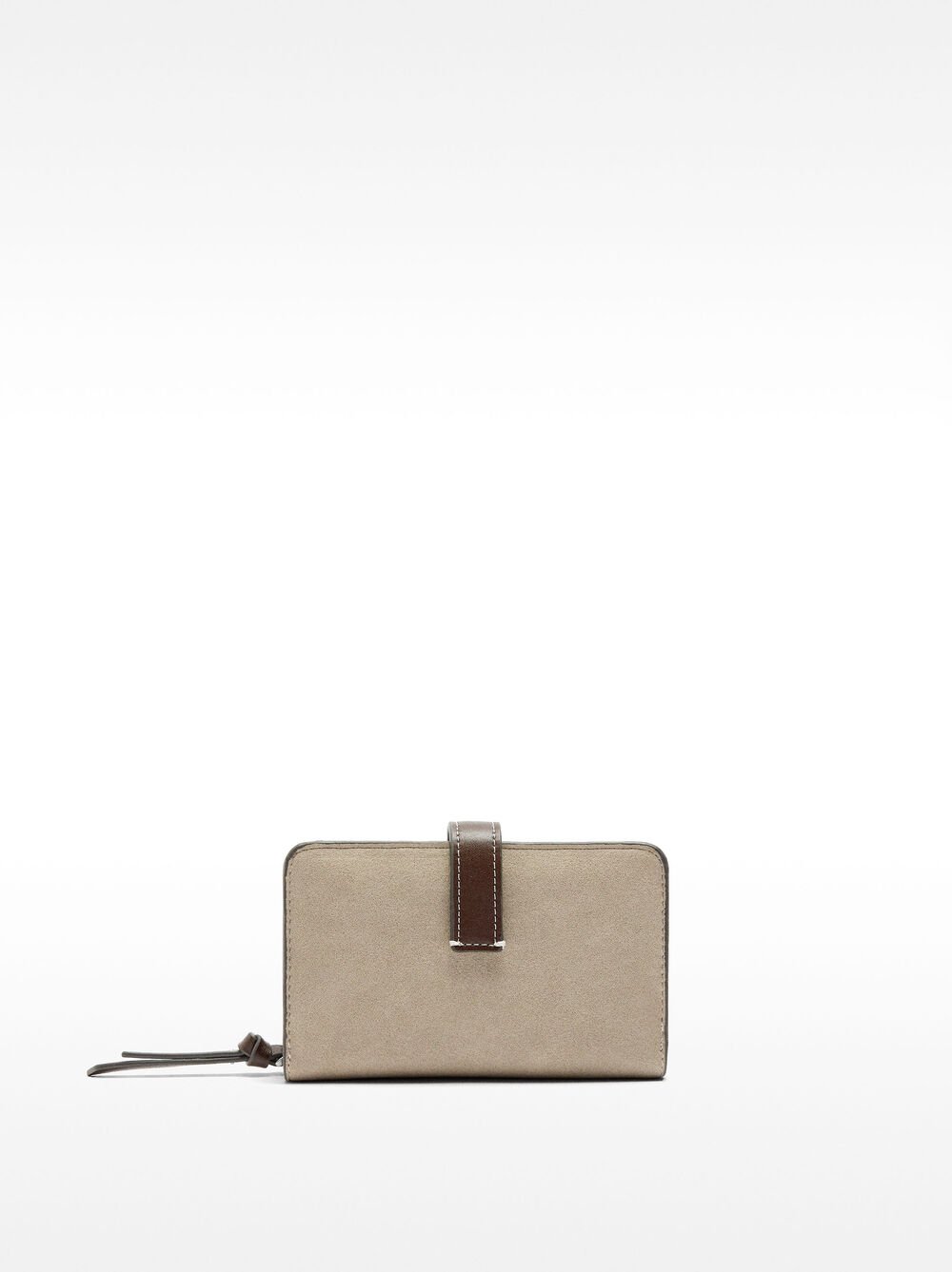 Cartera efecto piel