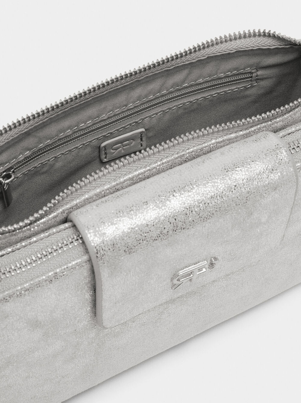 Bolso bandolera de metalizado