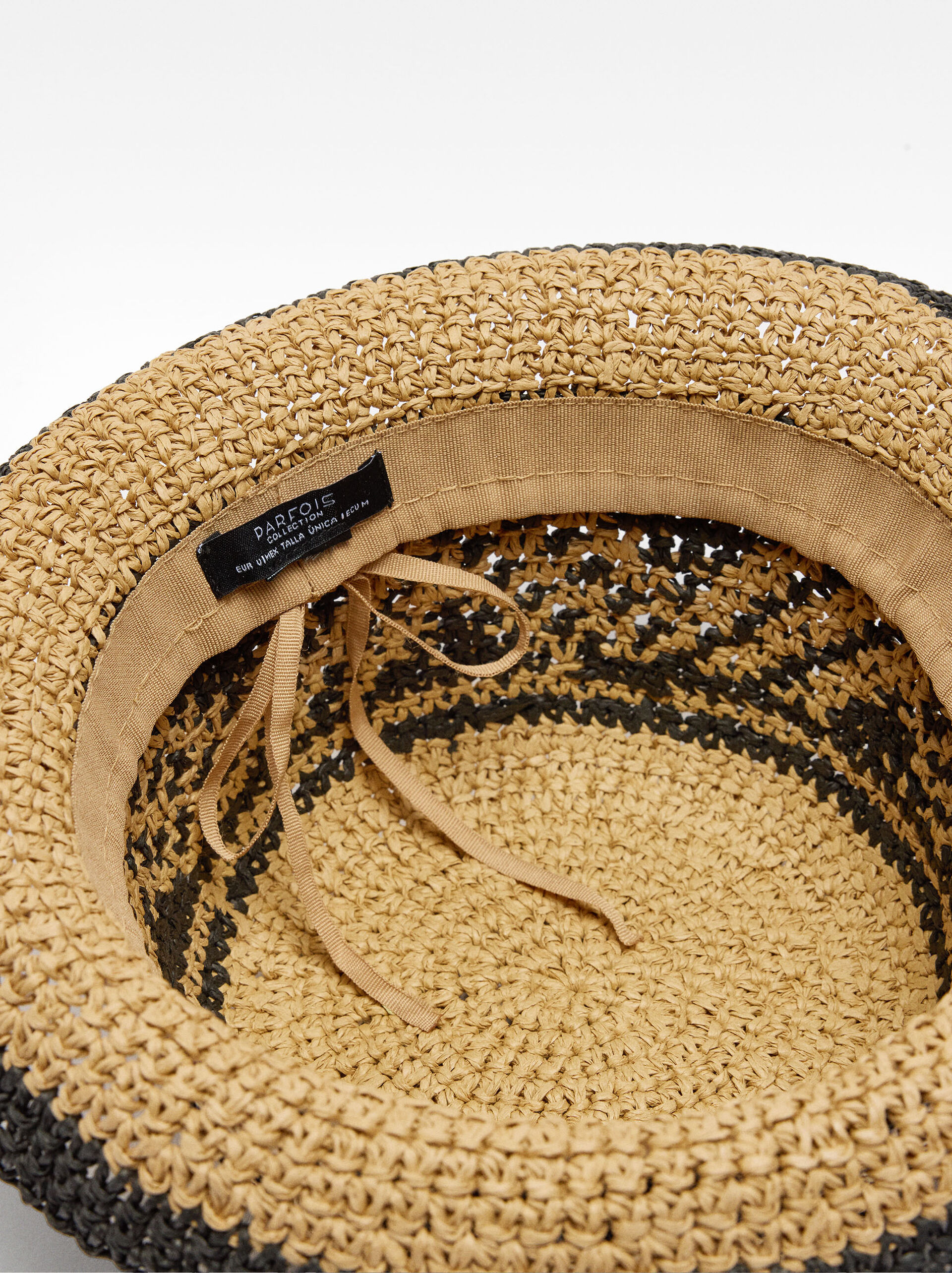 Straw-effect hat image number 3.0