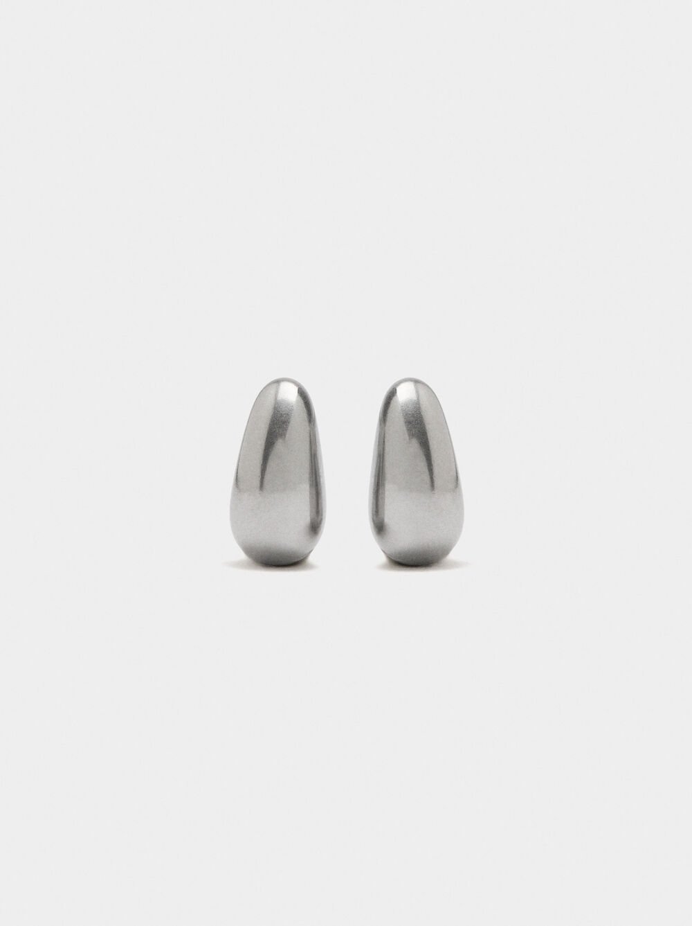 Short drop earrings - stainless steel