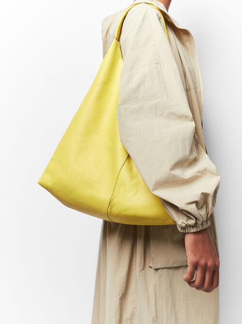 Online Exclusive - Leather Shoulder Bag