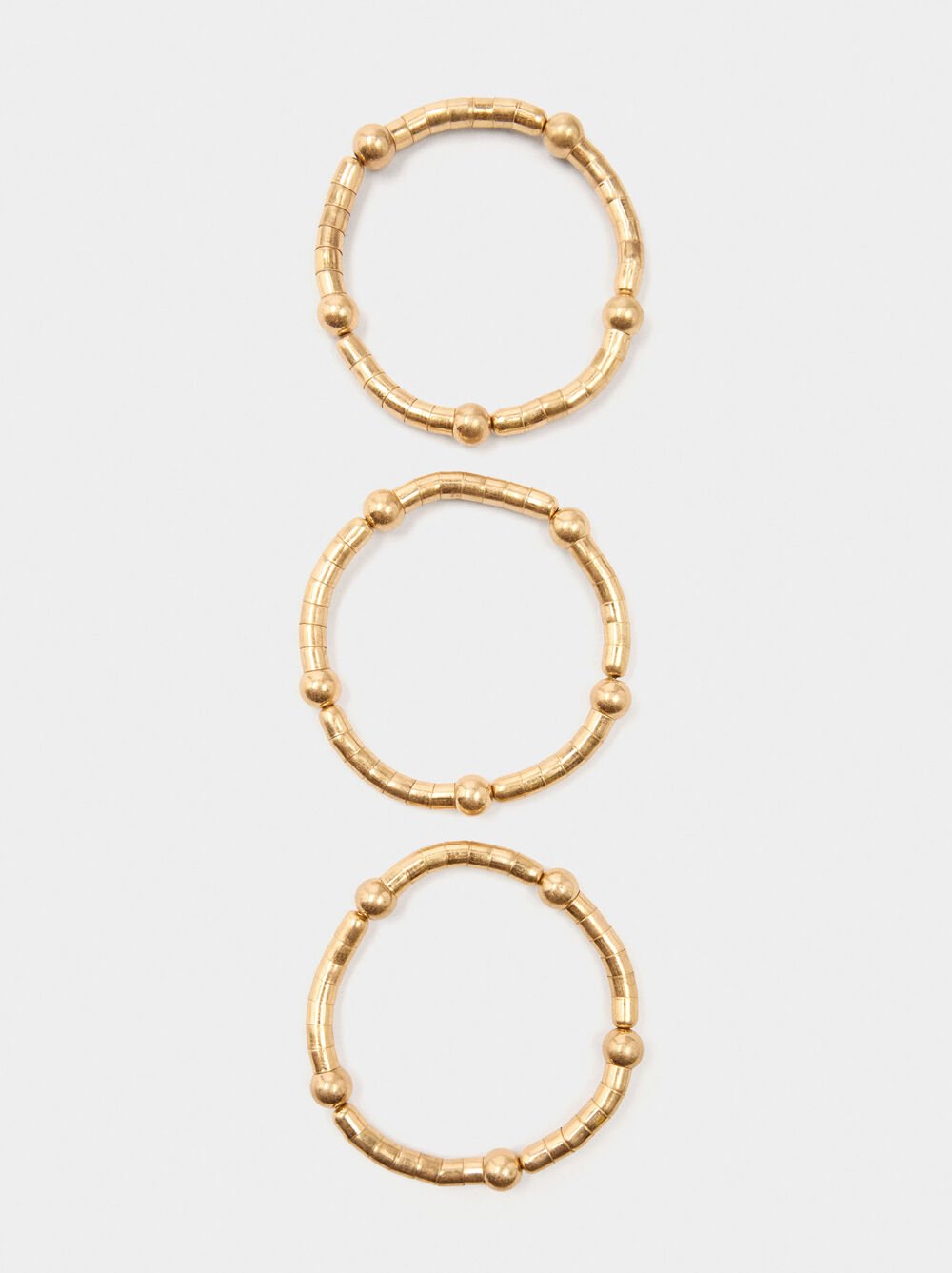 Set of elastic bracelets