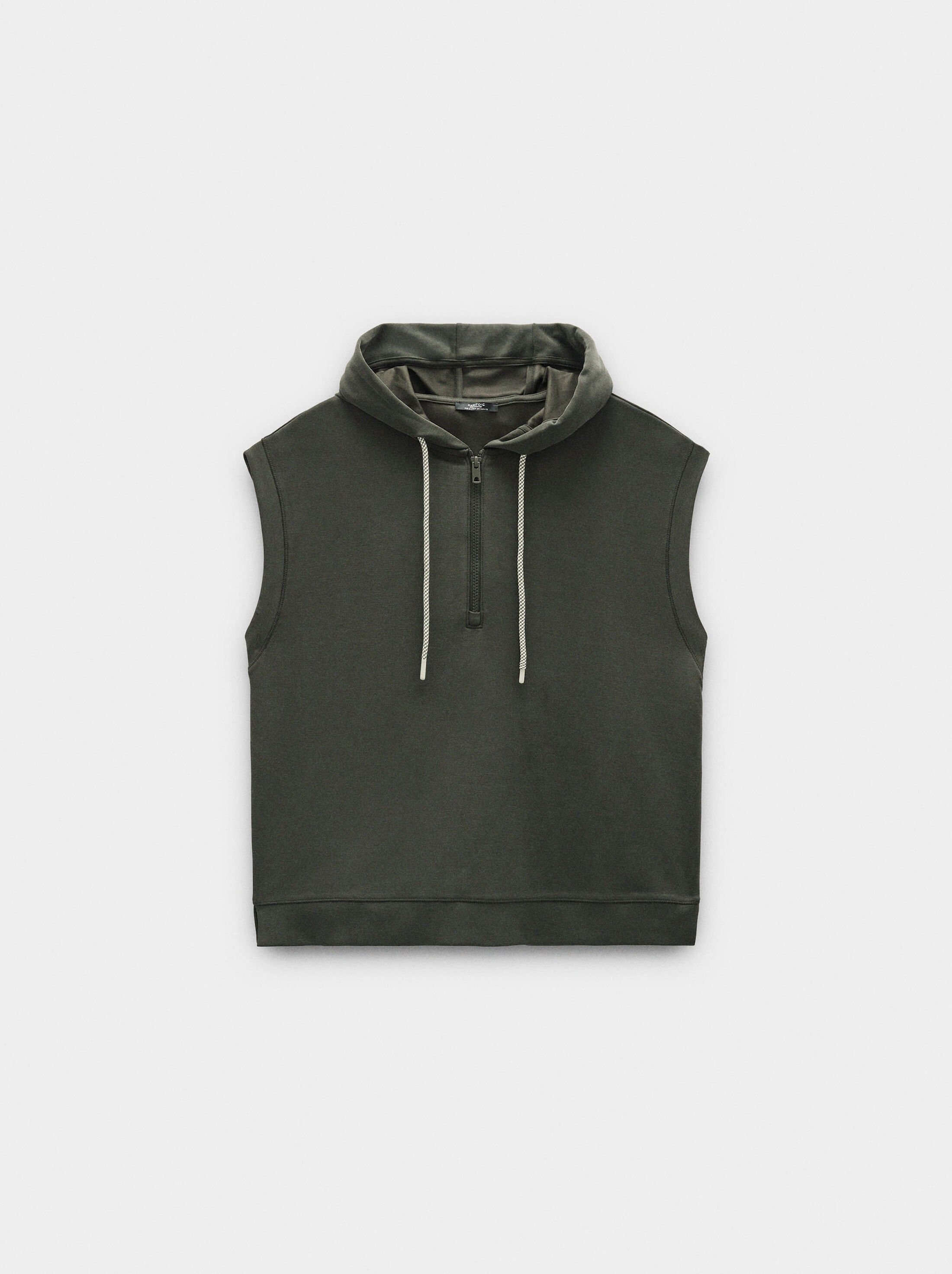 Sudadera sin mangas tacto suave image number 4.0