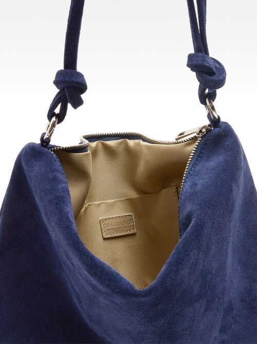 Leather shoulder bag