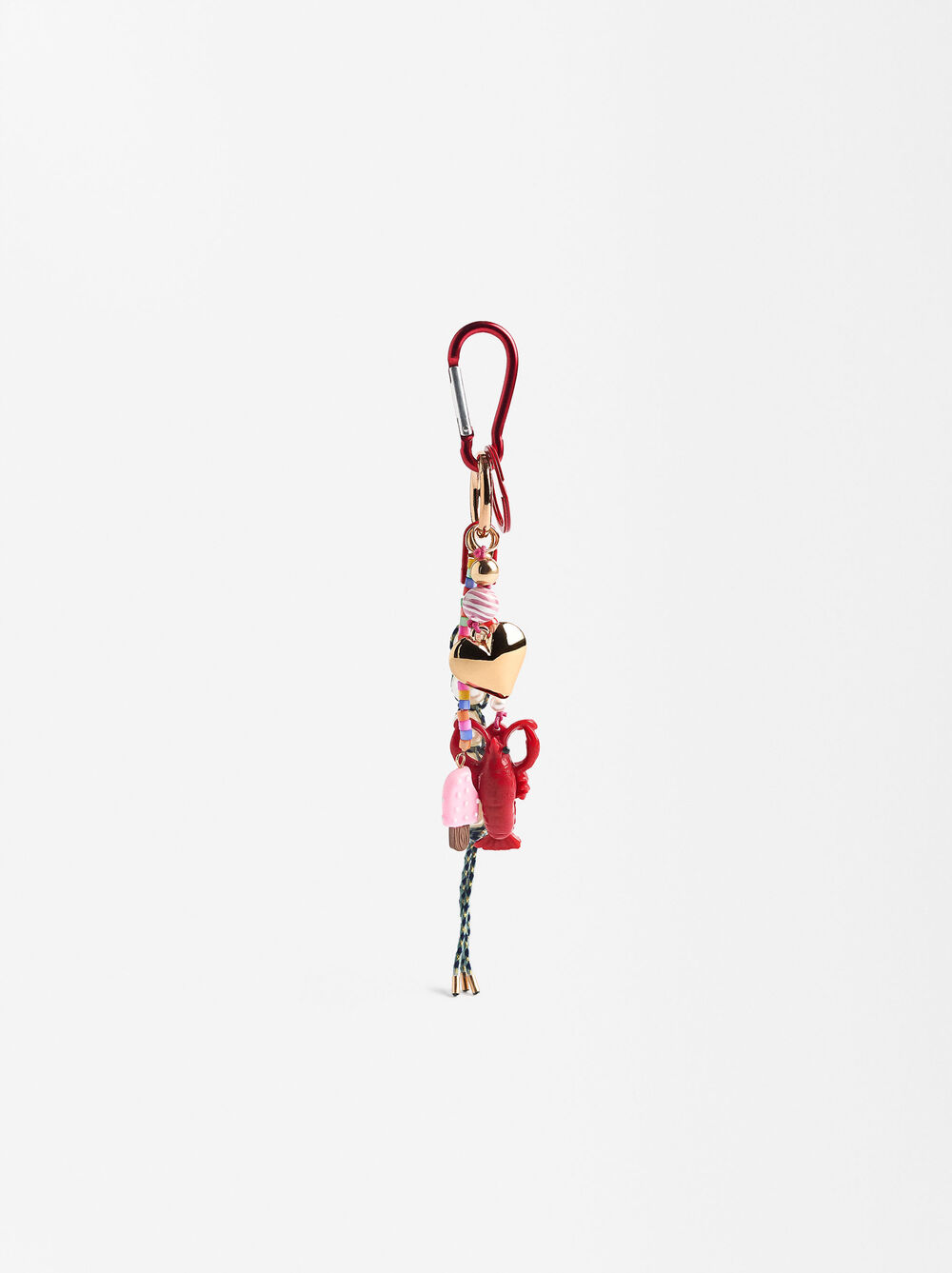 Llavero charm multicolor