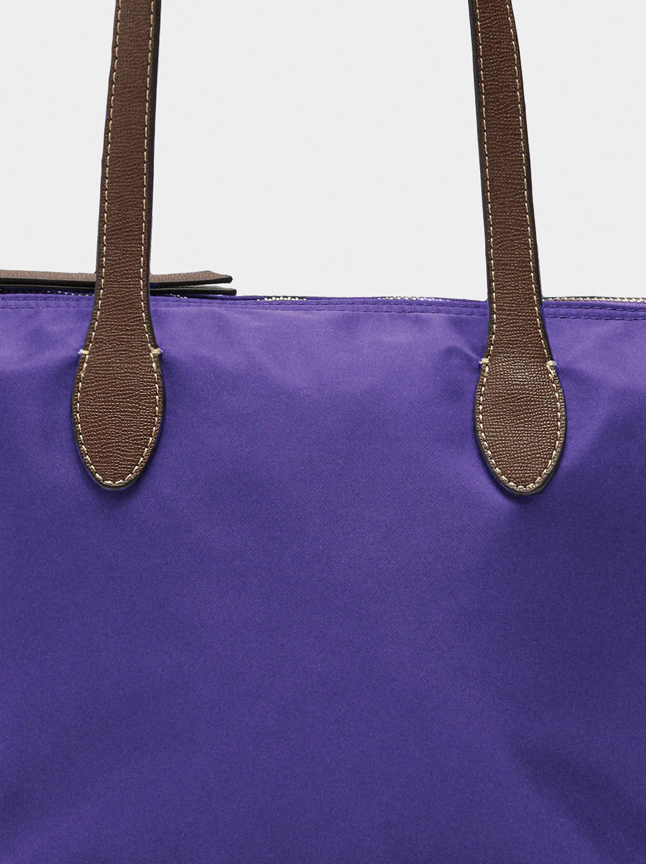 Nylon shopper bag S image number 6.0