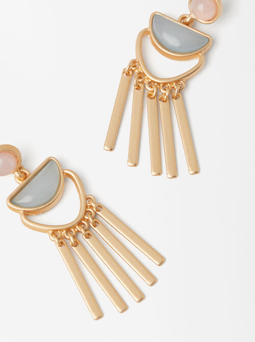 Earrings With Stone