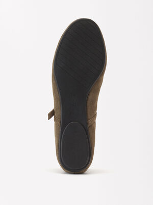 Suede Leather Ballerinas image number 7.0