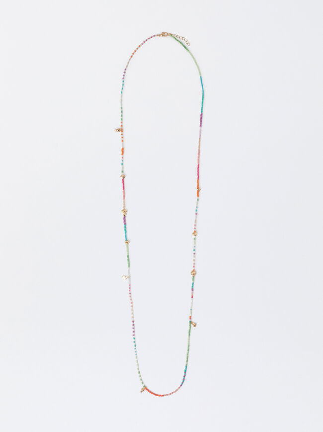 Multicoloured Necklace With Beads