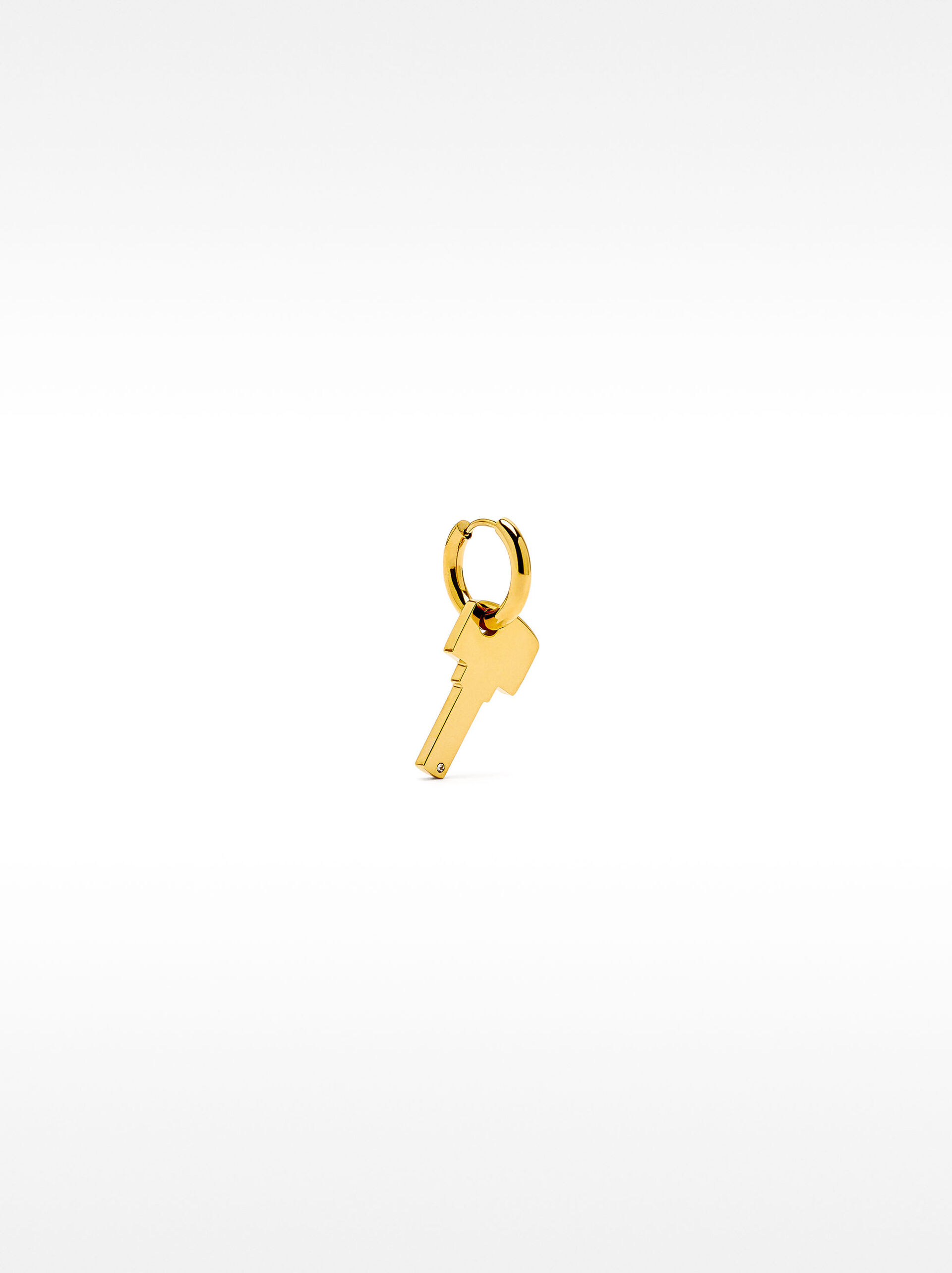 Aro individual llave - acero inoxidable image number 0.0