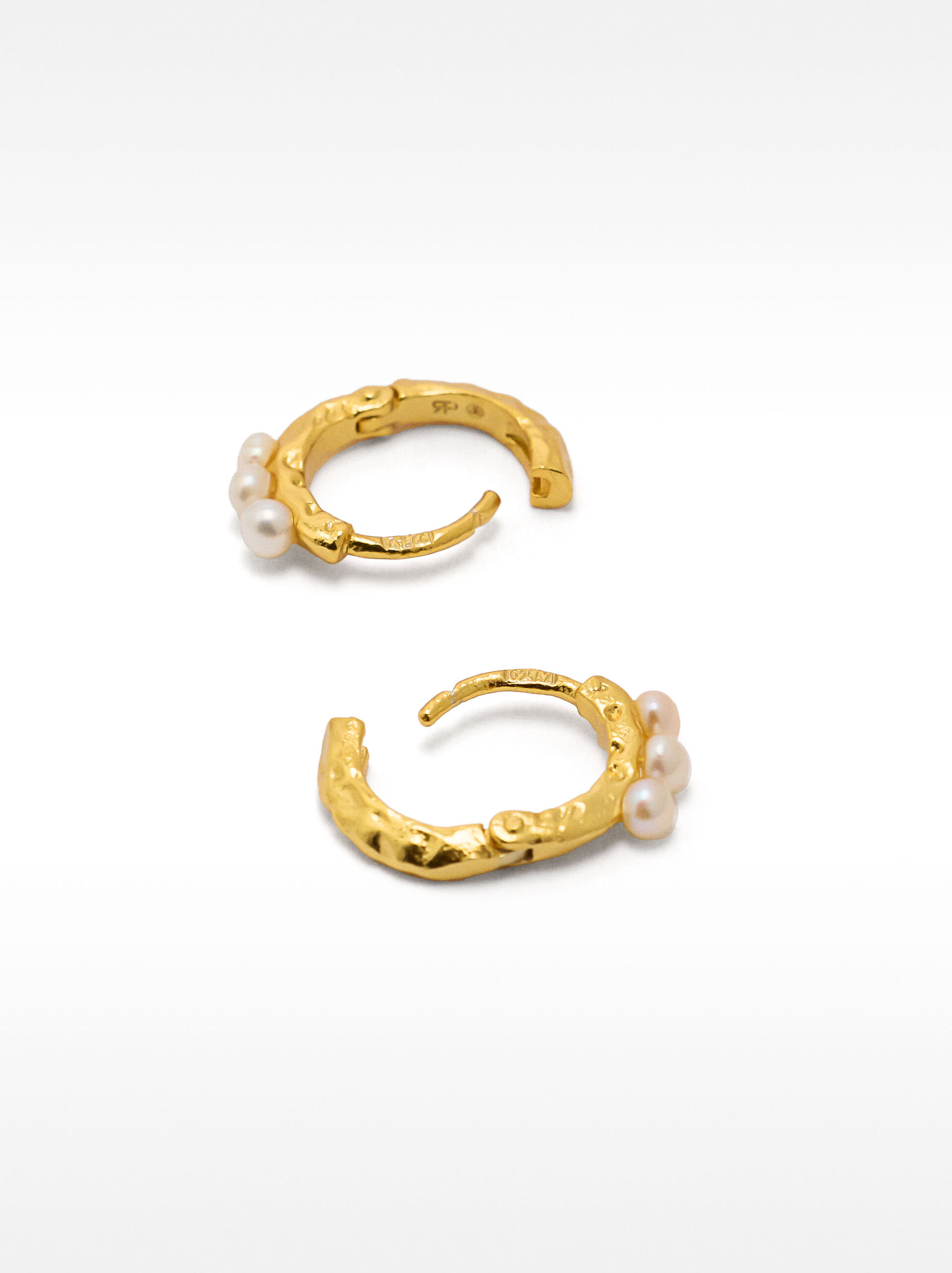 Cercei con perle d’acqua dolce – argento sterling 925 image number 3.0