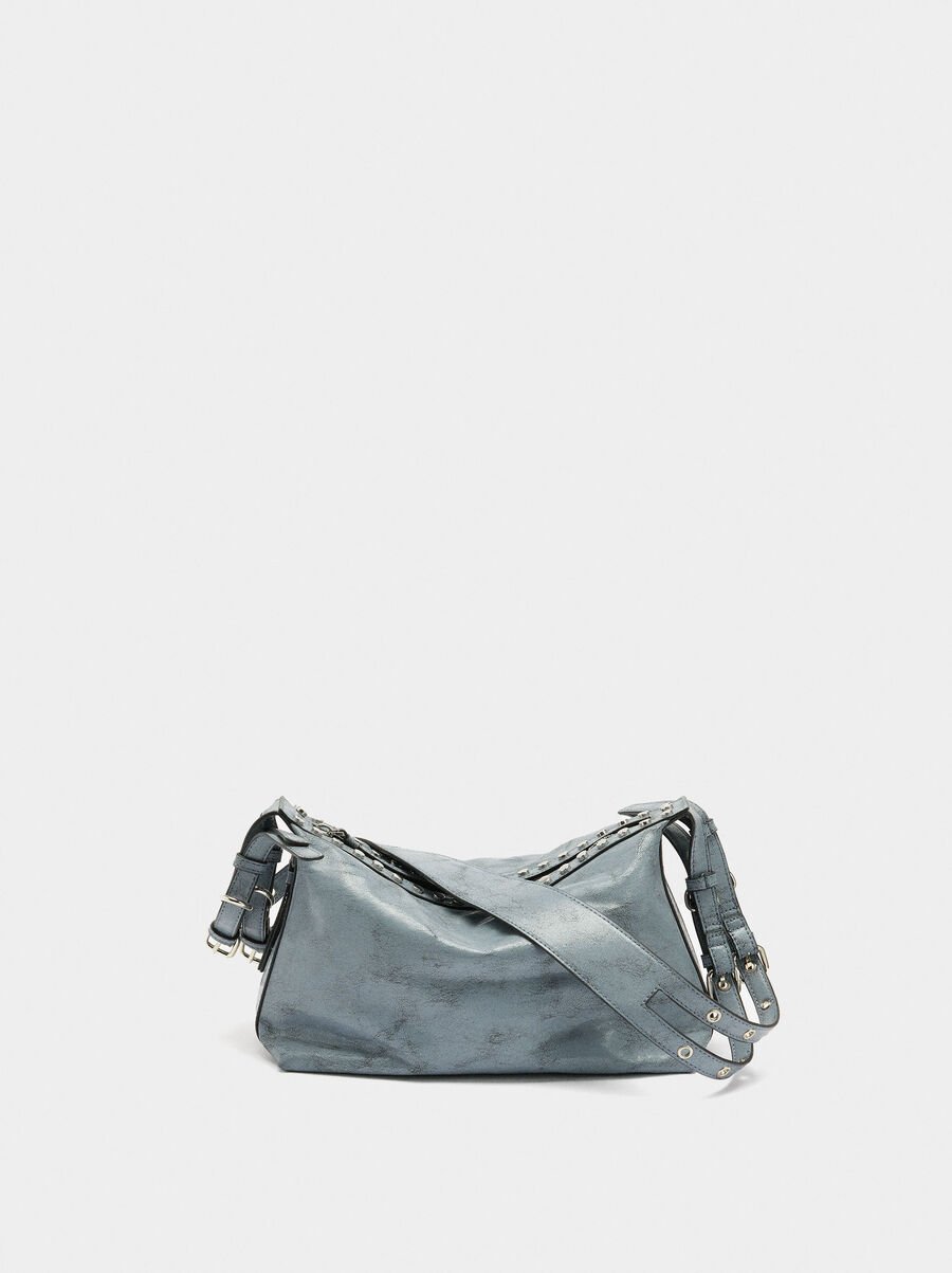 Shoulder bag with studs