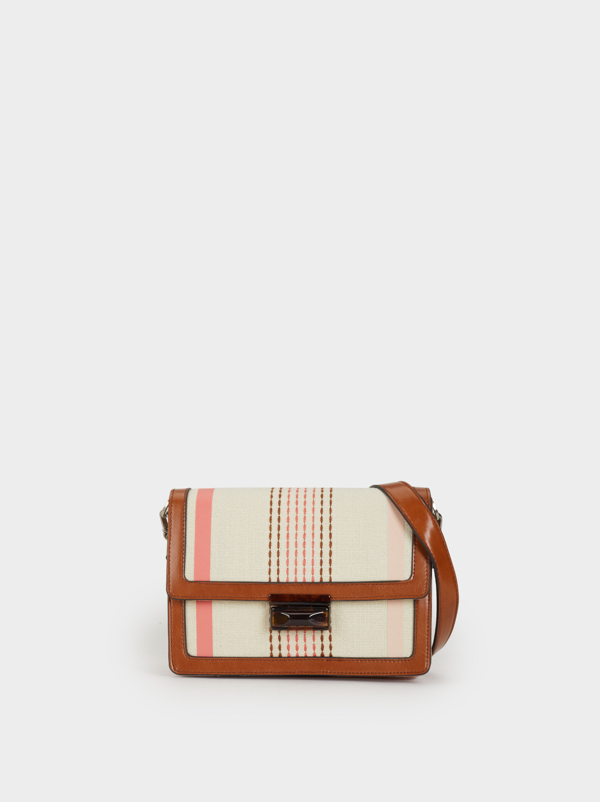 Striped crossbody bag Outlet