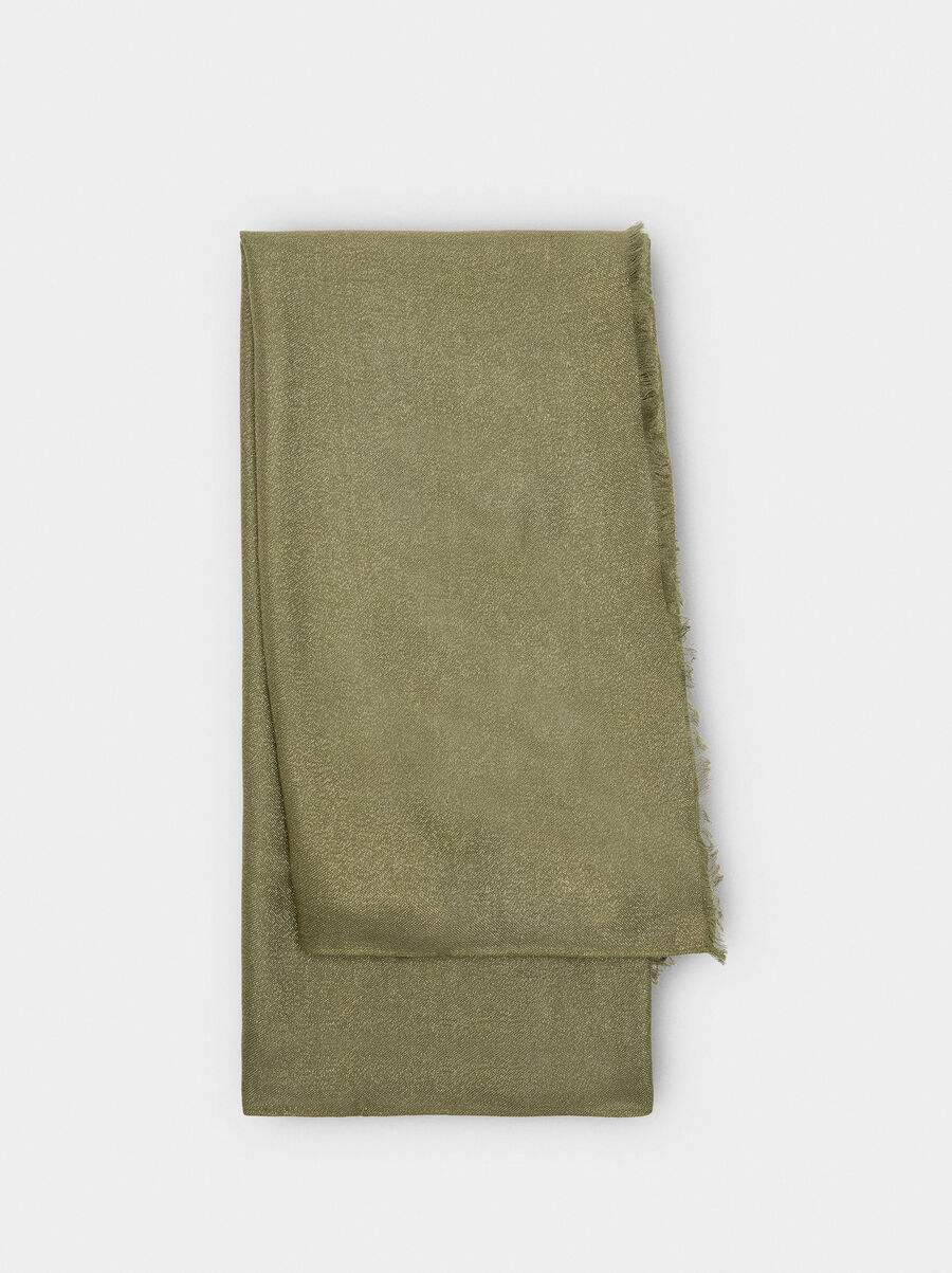 Ceremony scarf with lurex