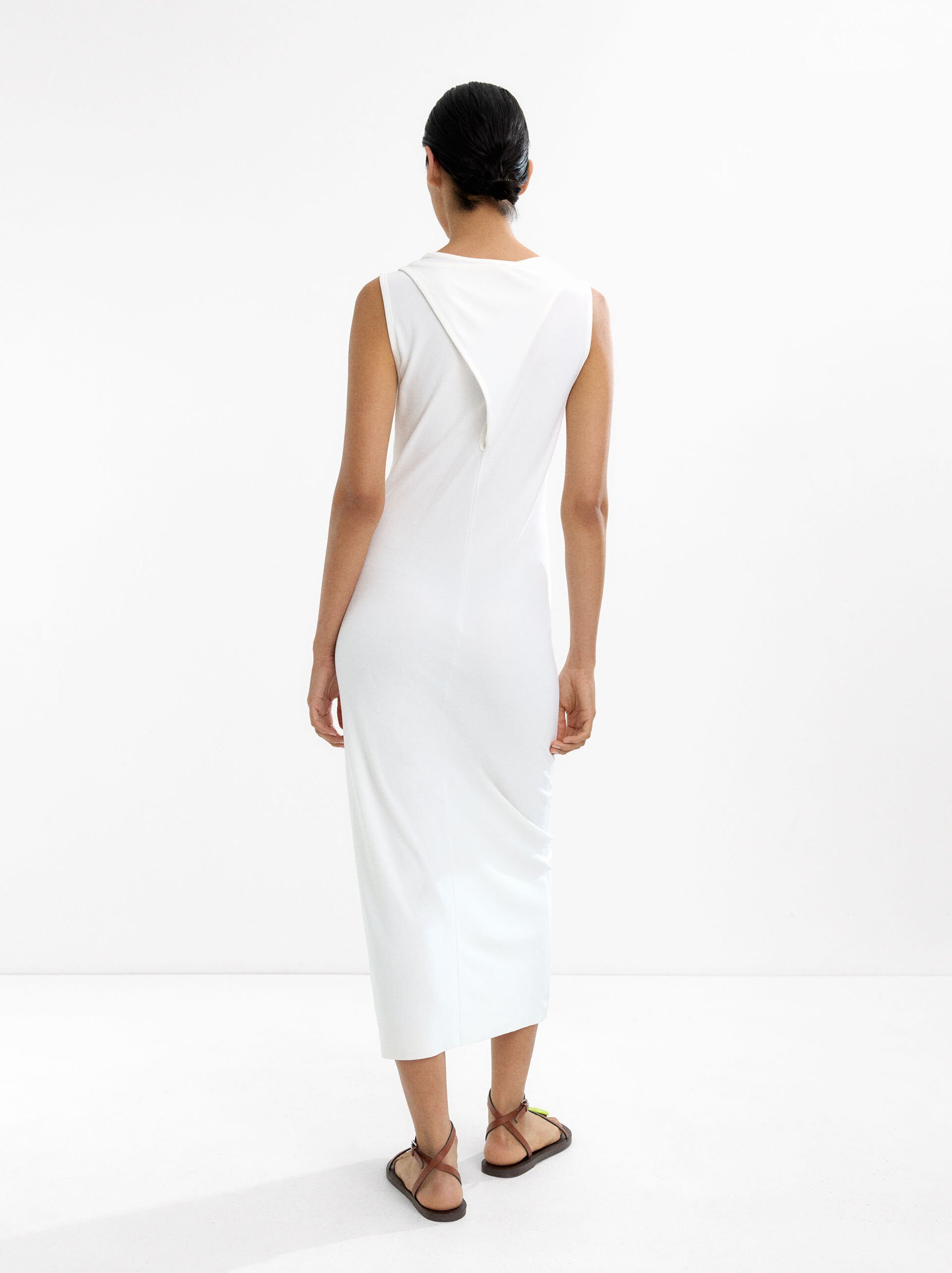 Vestit llarg amb creuament image number 2.0