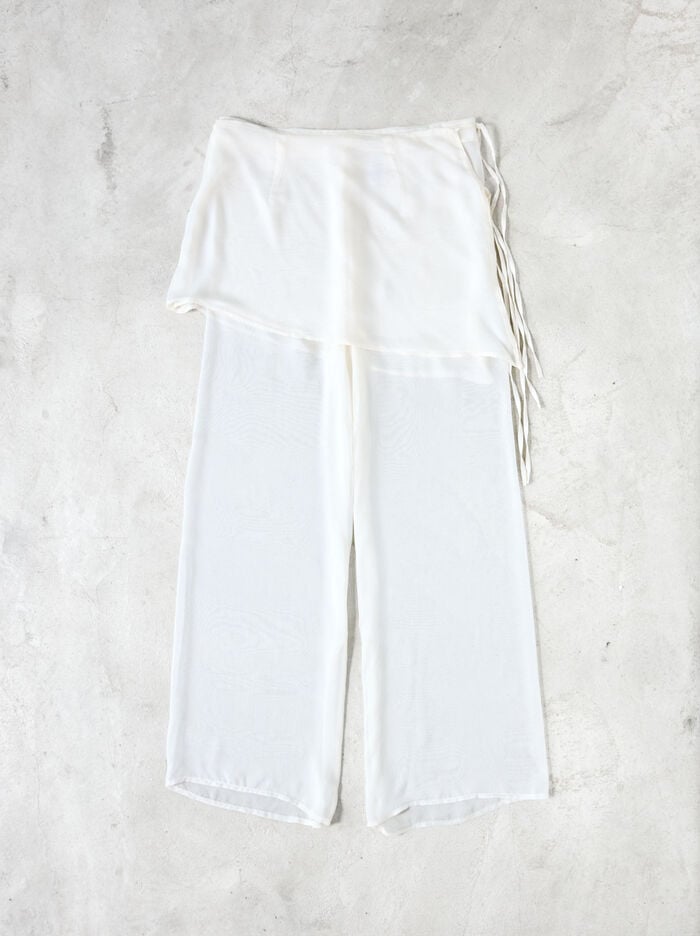 Silk pants