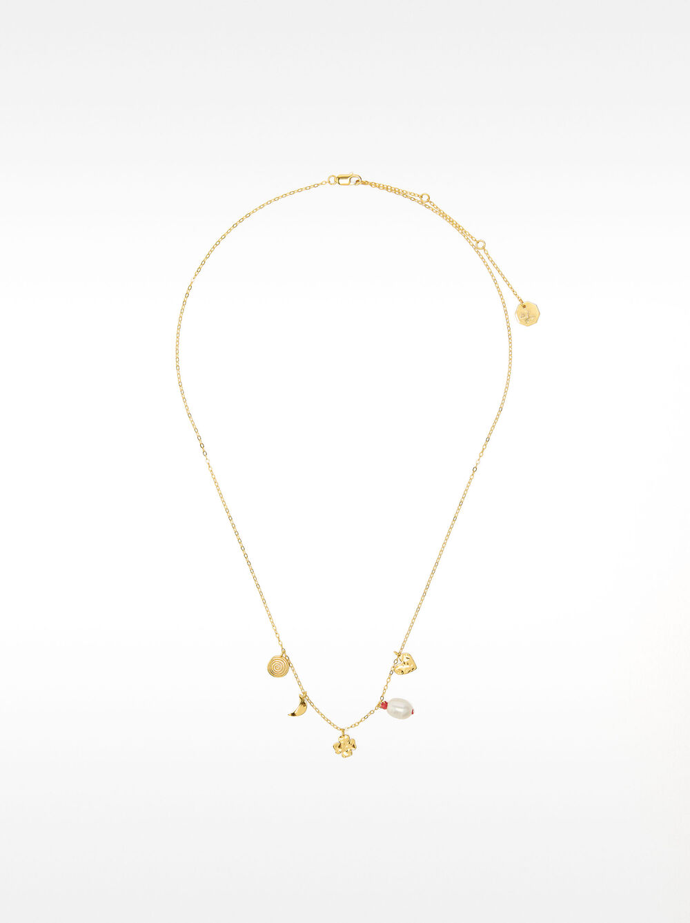 Necklace with freshwater pearls - 925 sterling silver