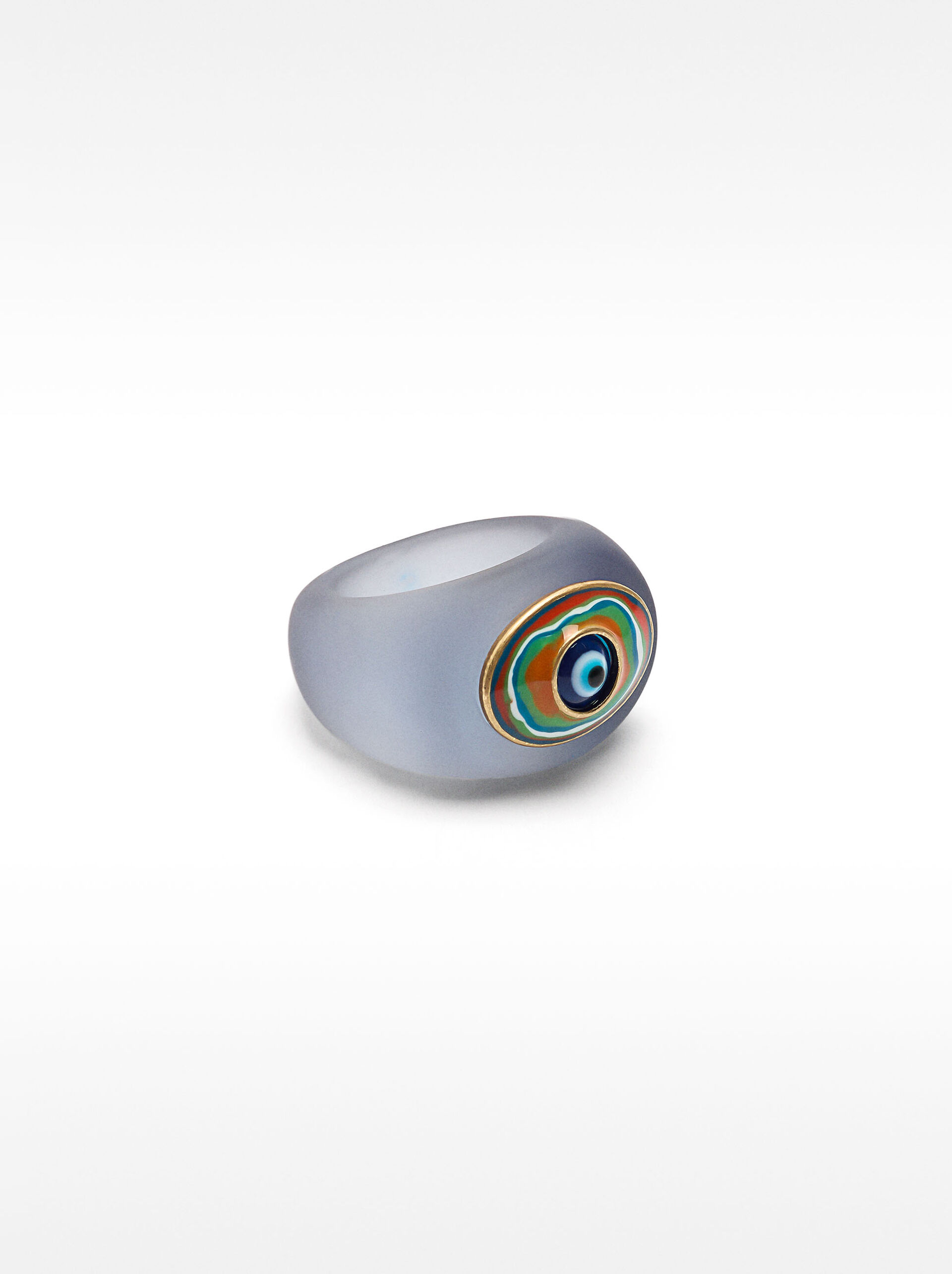 Bague œil psychédélique image number 2.0