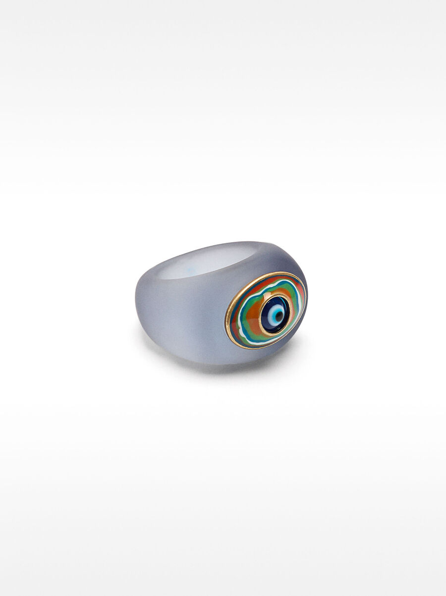 Bague œil psychédélique