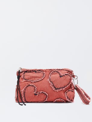 Online Exclusive - Hearts Multi-Purpose Bag, Red, hi-res