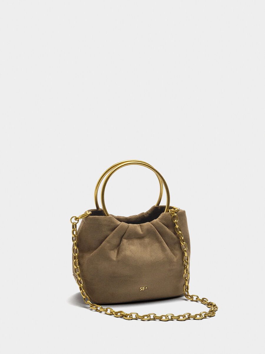 Bolso de fiesta efecto piel