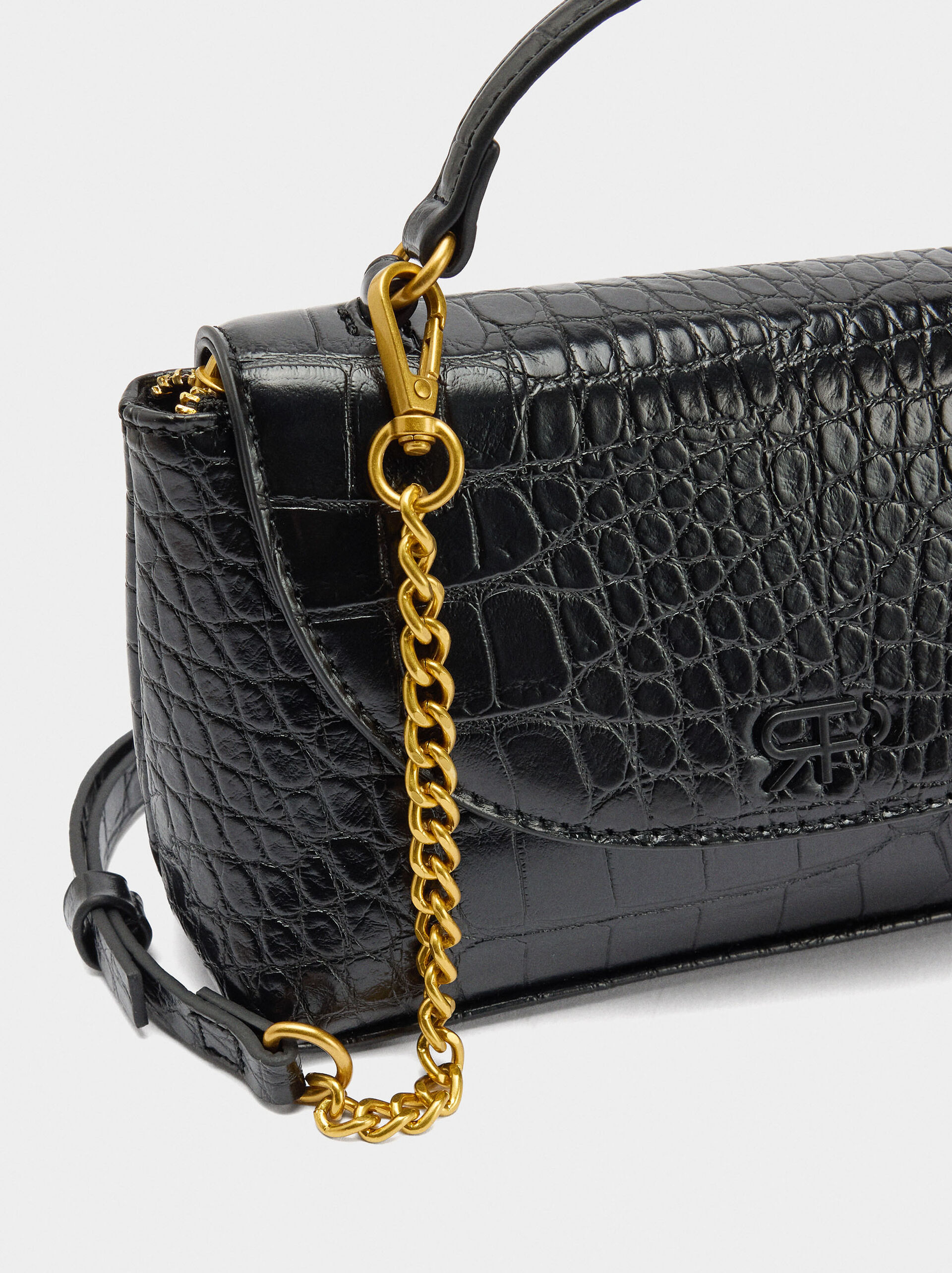 Bolso de fiesta con grabado animal image number 1.0