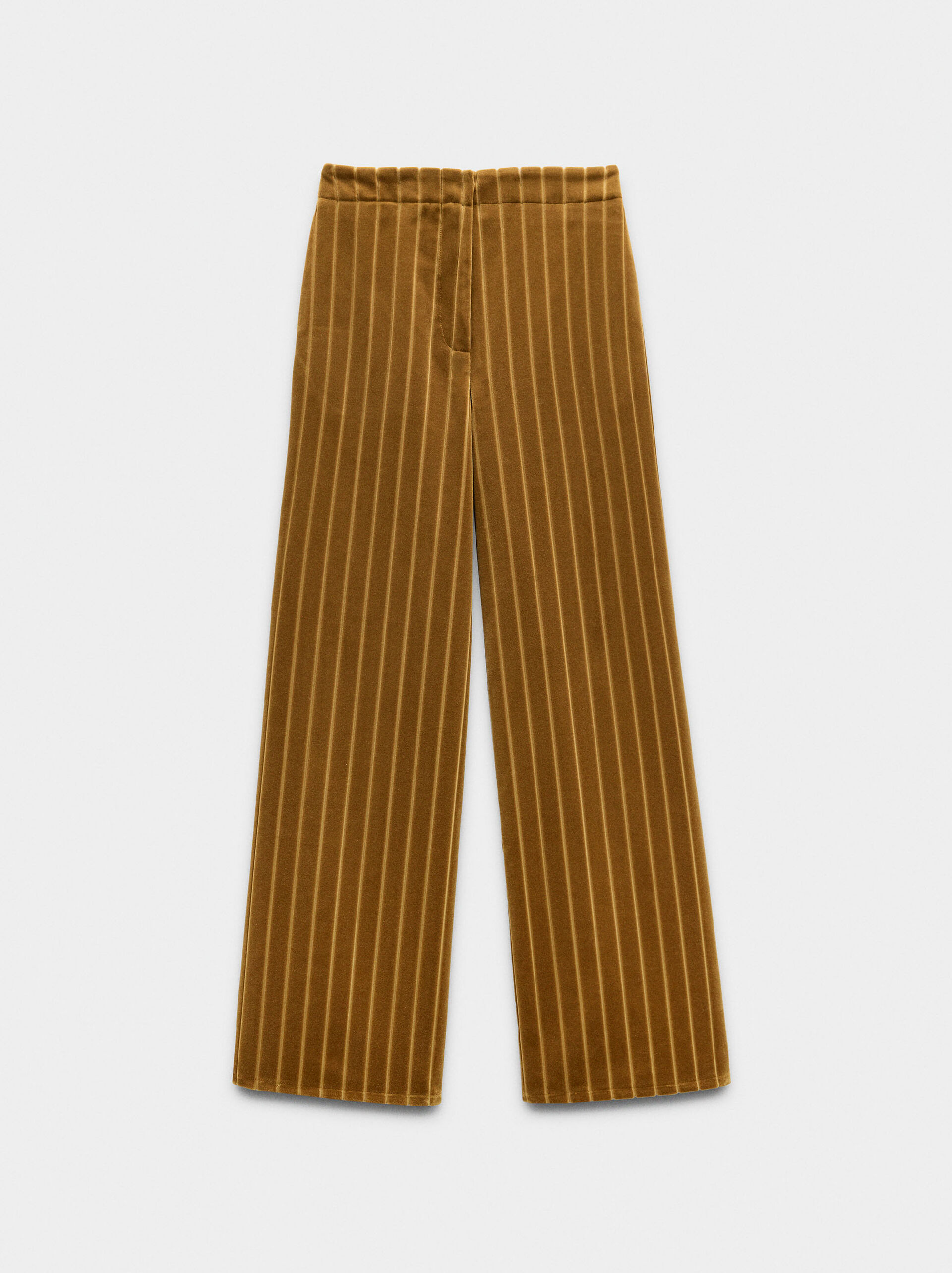 Cotton trousers with stripes image number 5.0