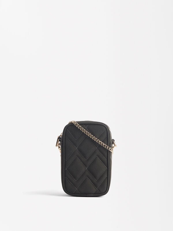 Padded mobile phone bag
