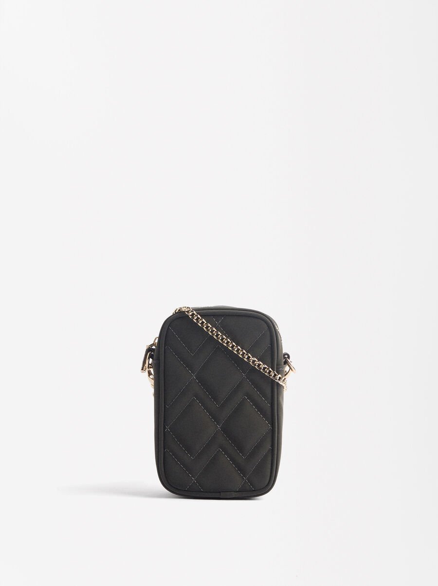 Padded mobile phone bag