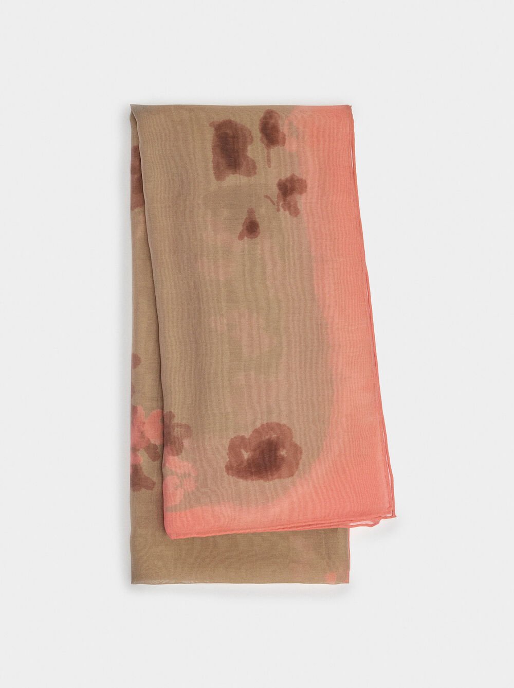Foulard imprimé en lyocell