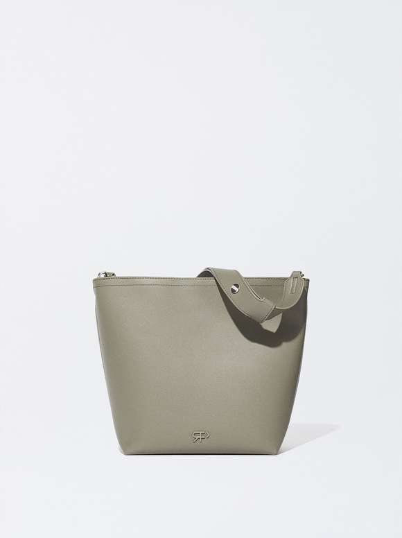 Everyday Shoulder Bag, Khaki, hi-res