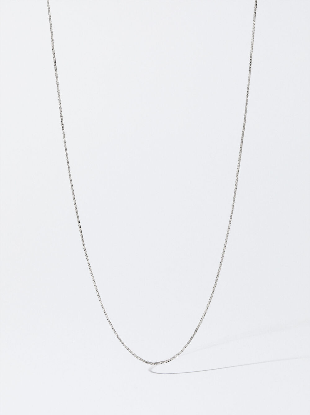925 Silver Personalised Thin Chain Necklace
