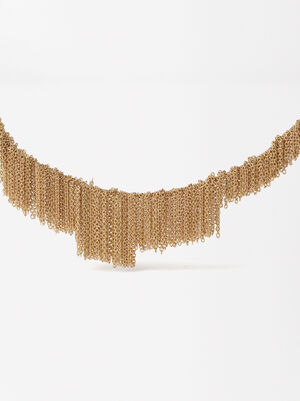 Golden Multi-Chain Necklace