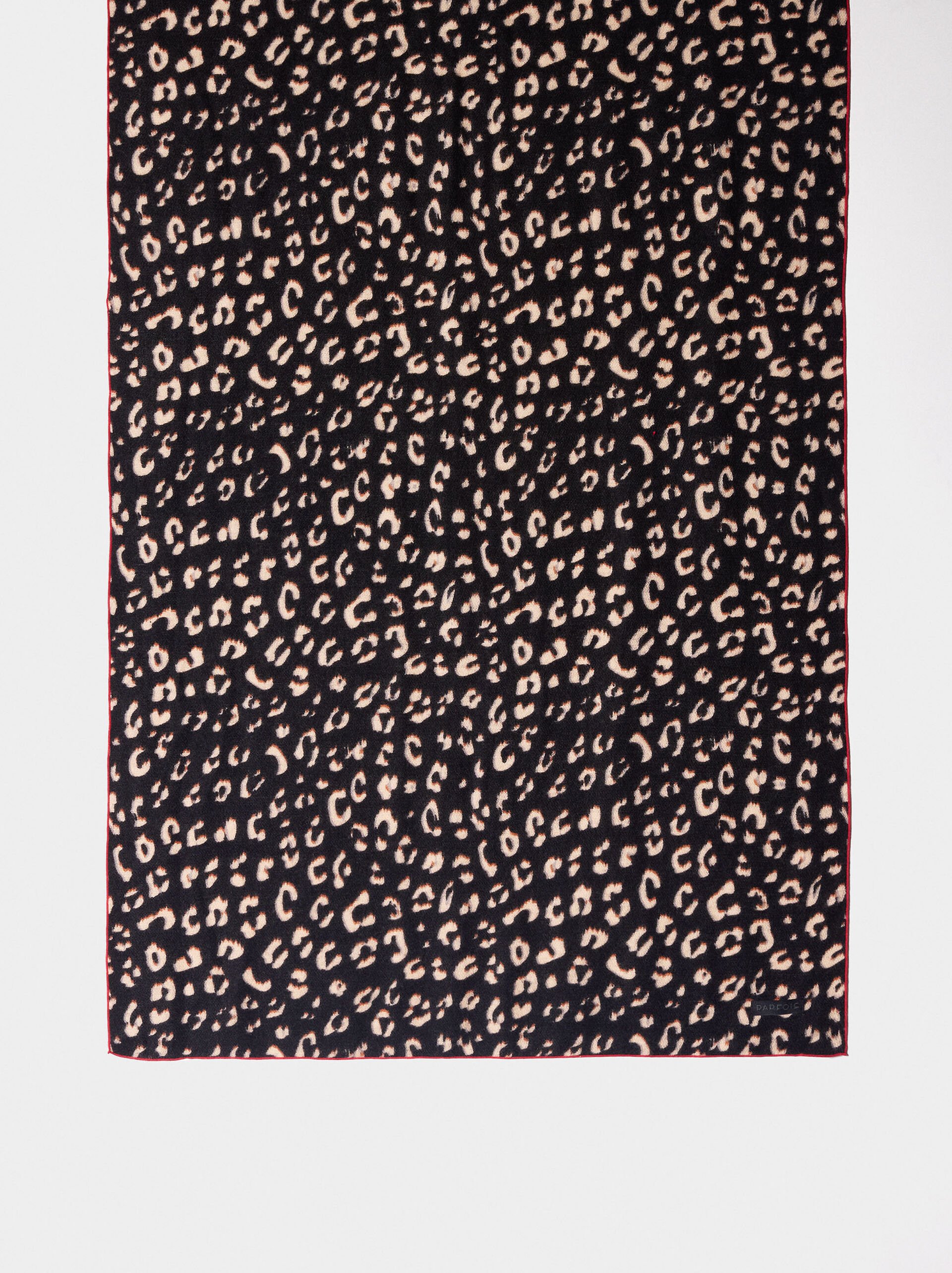 Schal mit Animal-Print image number 2.0