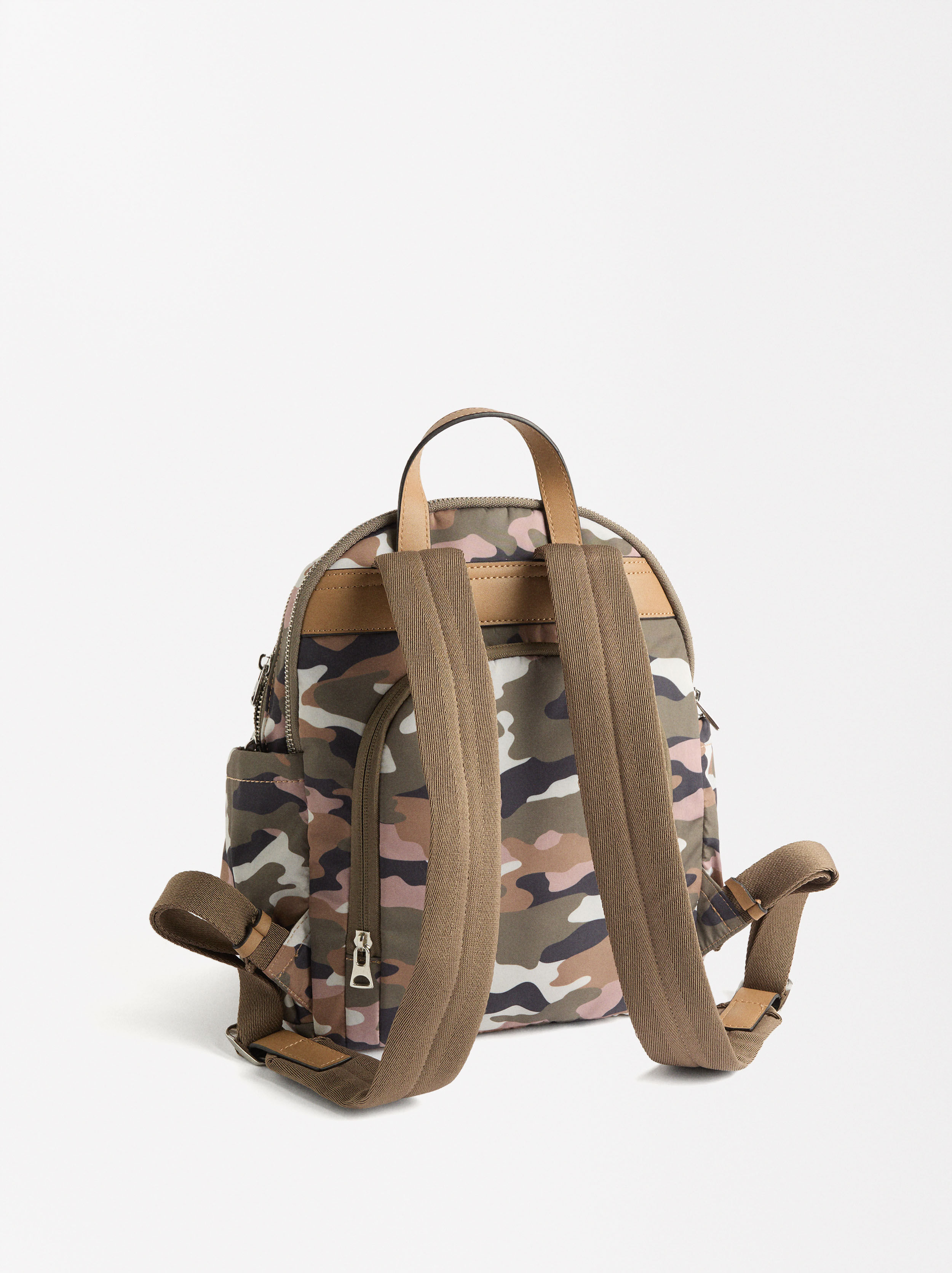 Camouflage mini backpack 2025