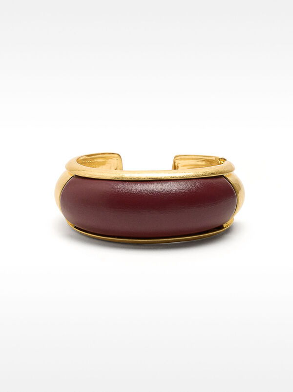 Open bracelet with color detail