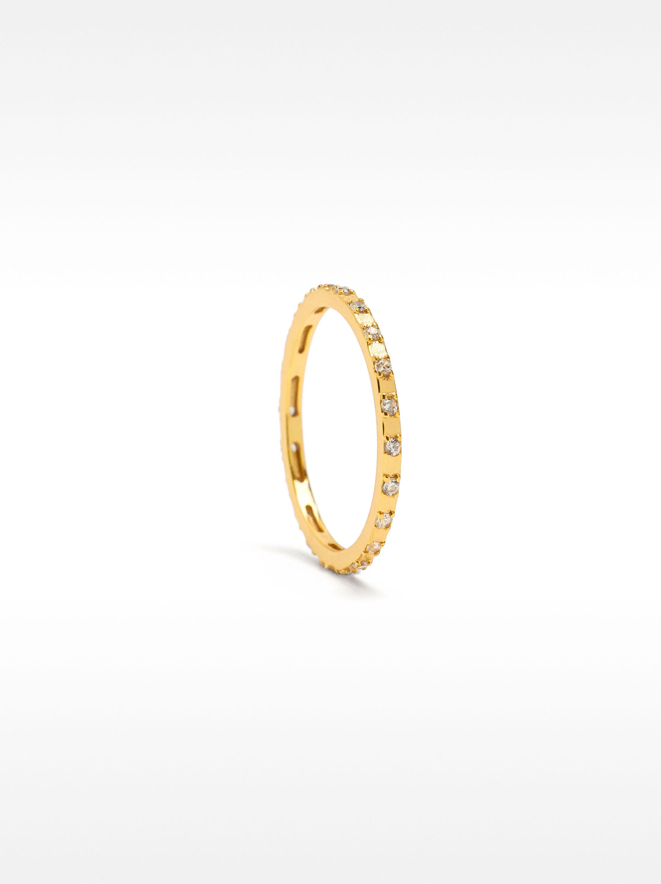 Zirconia ring - 925 sterling silver image number 2.0