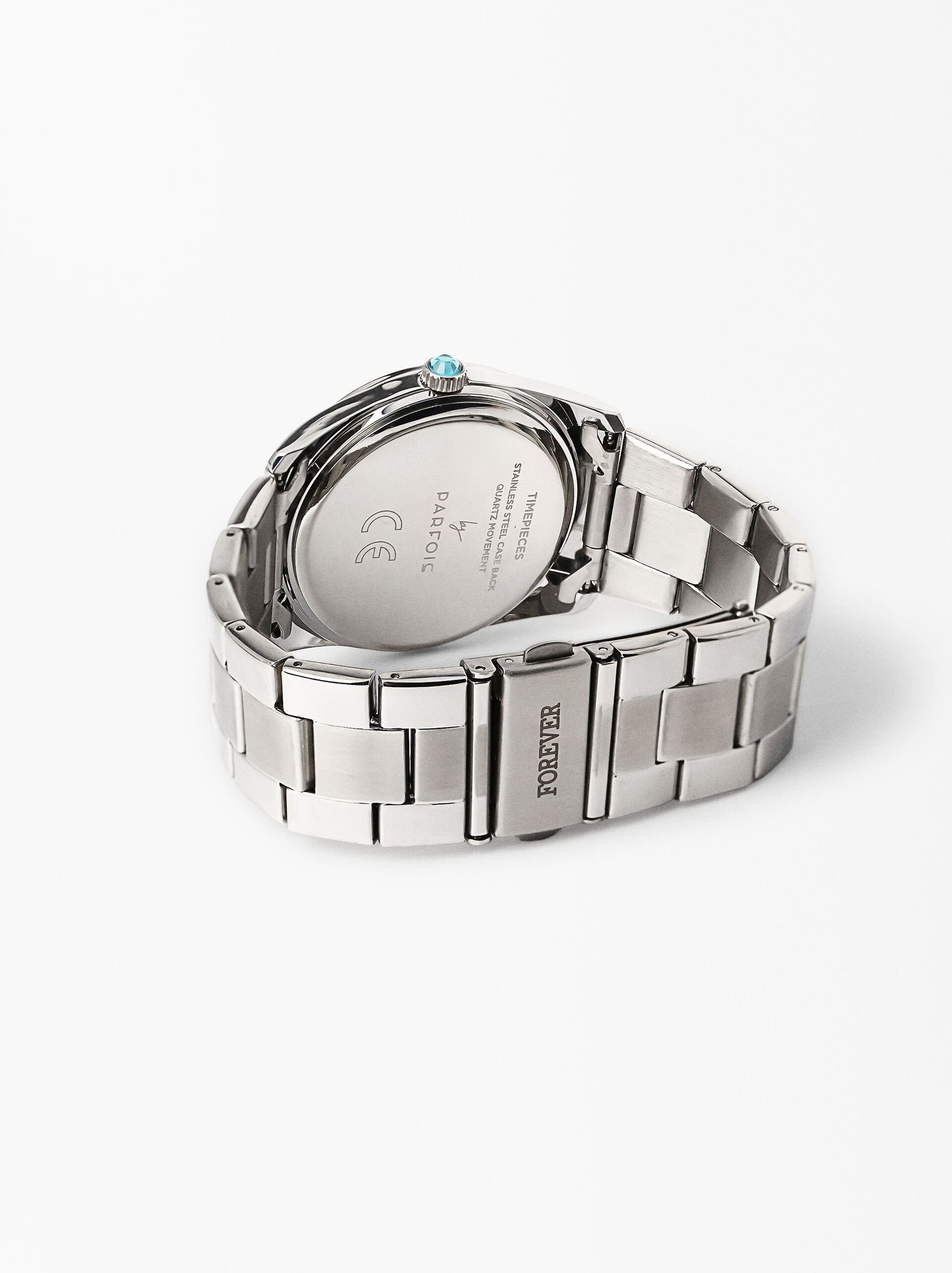 Personalized Watch With Crystals image number 2.0