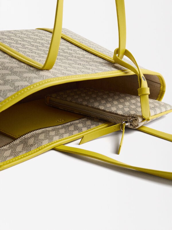 Printed tote bag