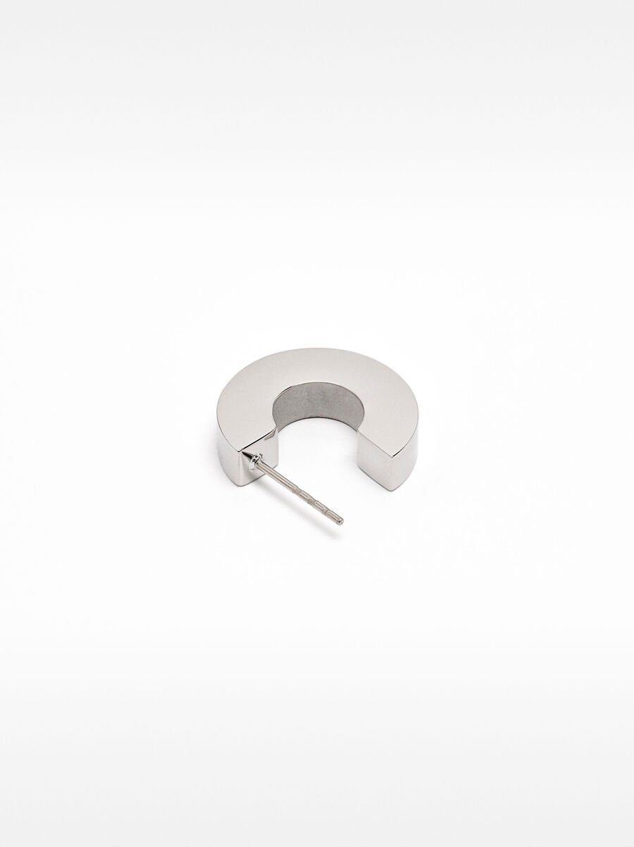 Open single hoop - stainless steel