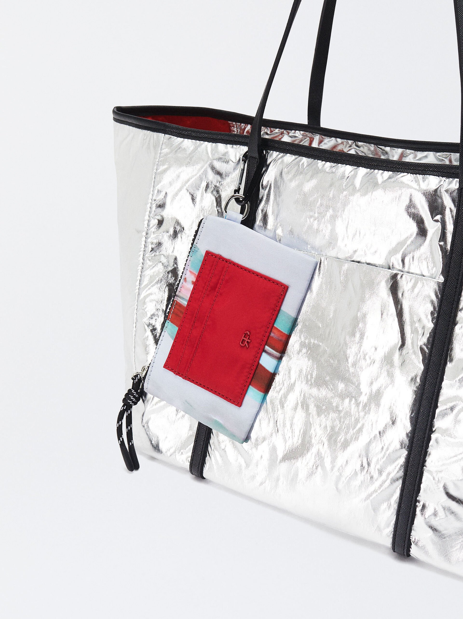 Personalized Metallic Shopper Bag L image number 2.0