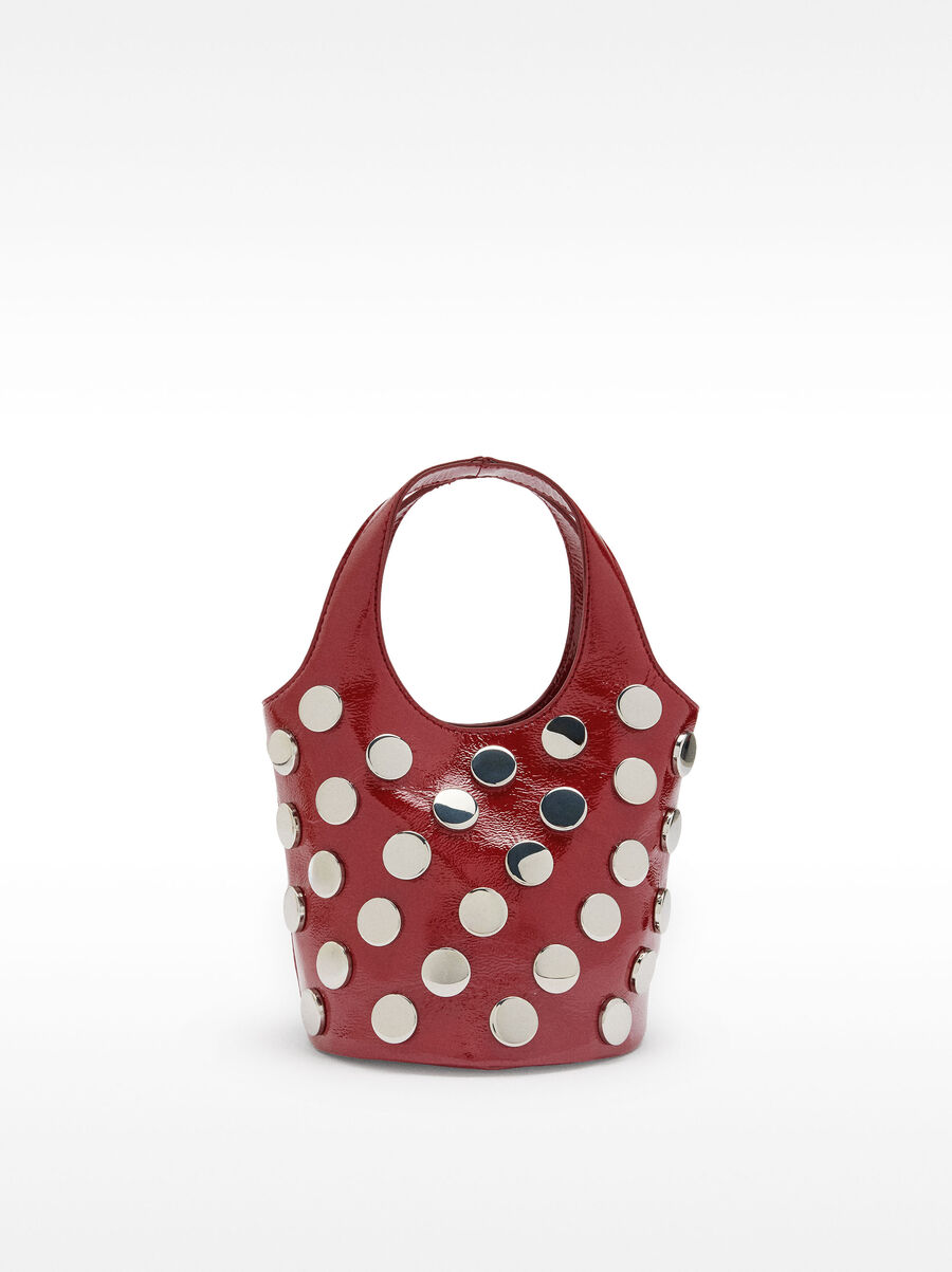 Shoulder bag with studs 