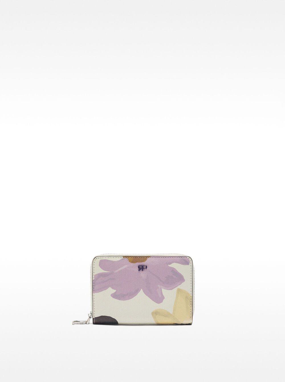 Cartera estampada con textura