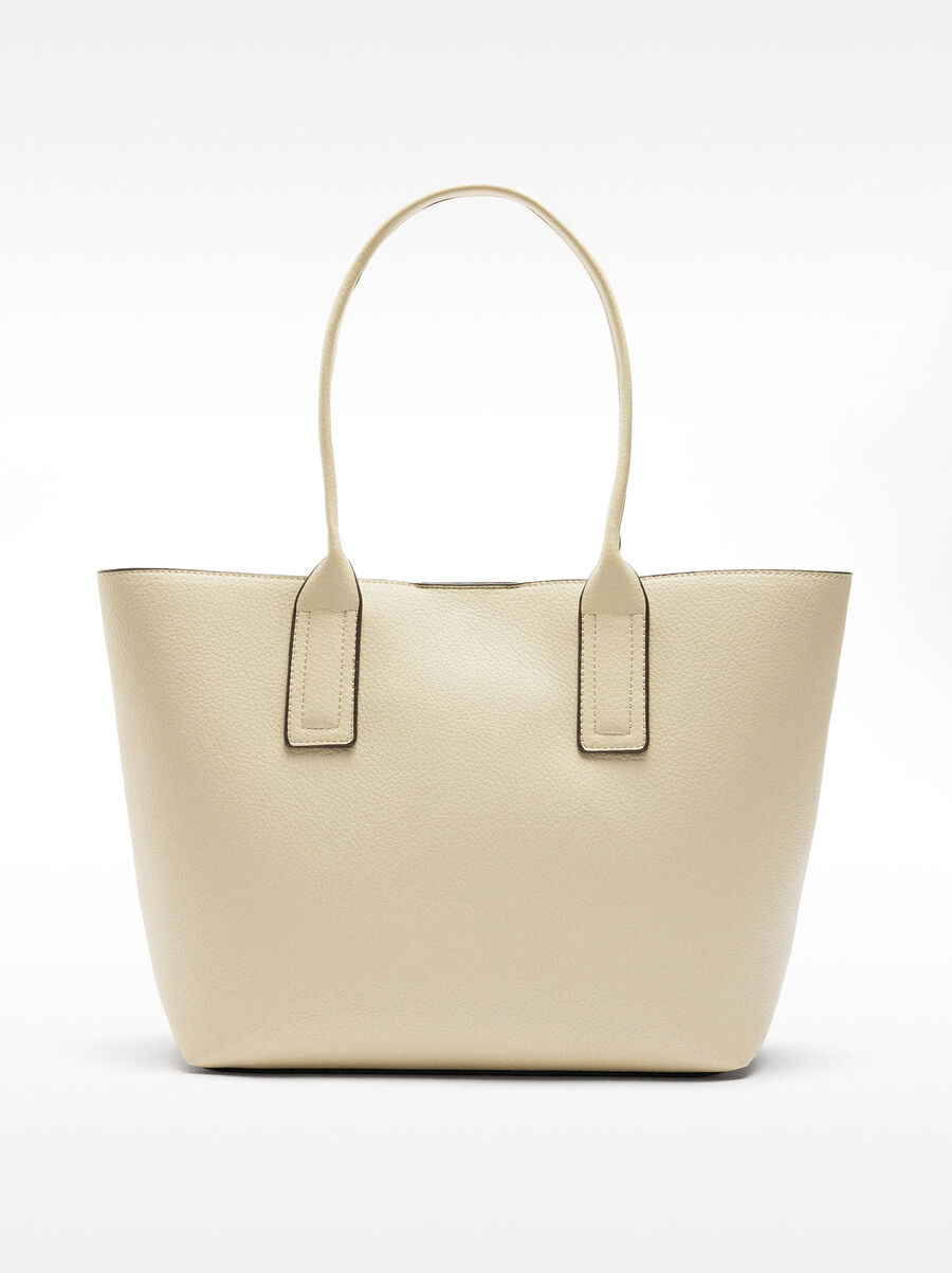 Shopper bag with removable bag